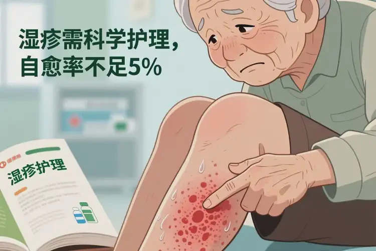 高齡老人小腿上經(jīng)常起濕疹不管它會自己痊愈嗎(圖3)