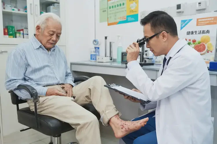 老年人腳上容易長濕疹能夠徹底治愈嗎(圖3)
