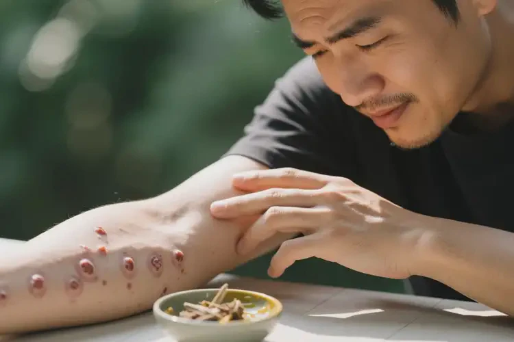 男性全身經(jīng)常起濕疹能夠徹底治愈嗎(圖1)