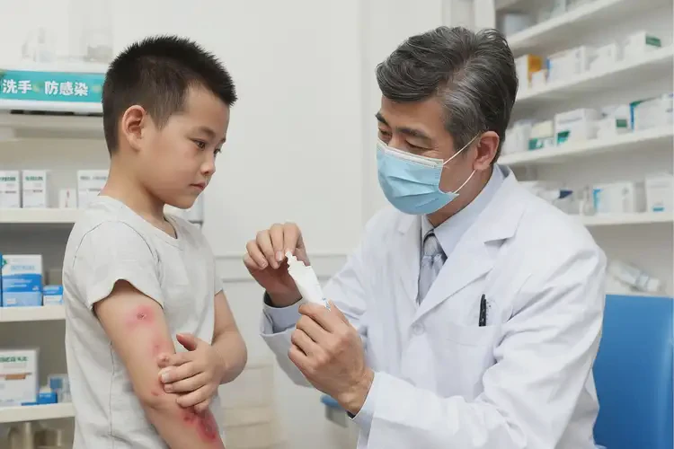 少兒全身容易起濕疹不管它會(huì)自己好嗎(圖3)