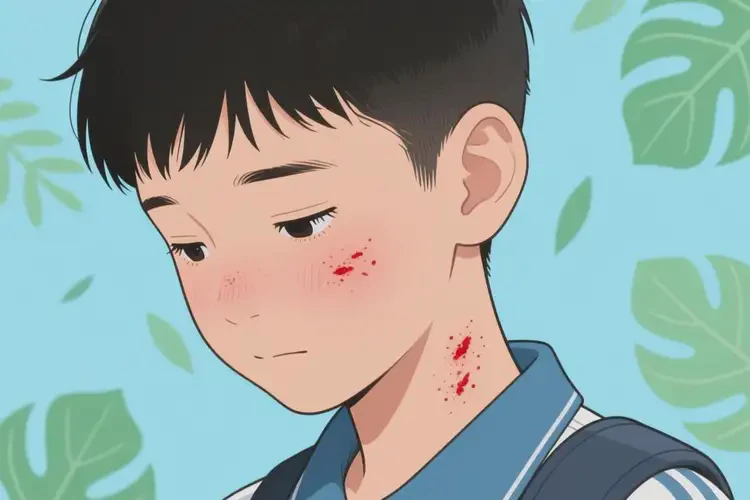 中學(xué)生脖子起濕疹能徹底自愈嗎(圖3)