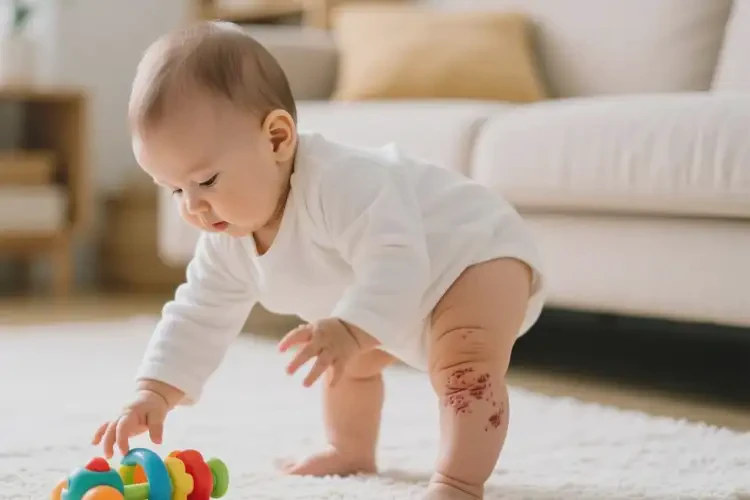 小兒屁股經(jīng)常起濕疹不管它會(huì)自己好嗎(圖1)