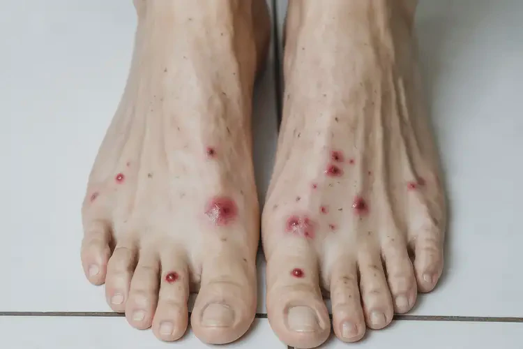 女性腳上容易長濕疹能靠自己自愈嗎(圖4)