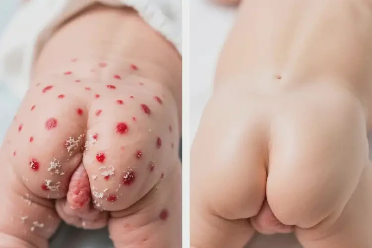 新生儿肛周长湿疹能够彻底治愈吗(图2)