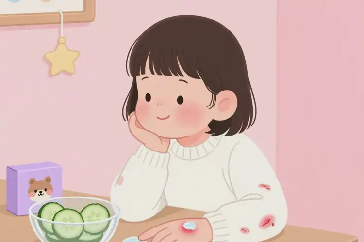 兒童手臂上偶爾起濕疹可不可以徹底自愈(圖1)