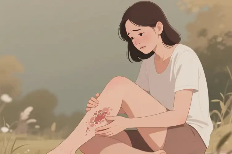 女性大腿容易起濕疹可以徹底自愈嗎(圖3)