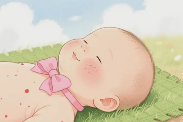 小兒脖子長濕疹可以徹底自愈嗎(圖3)