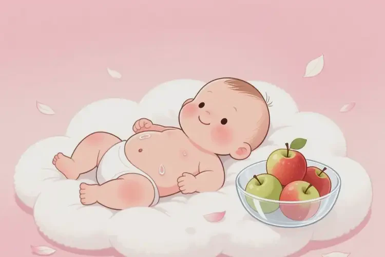 孩子肚子容易长湿疹不管它会自己自愈吗(图1)