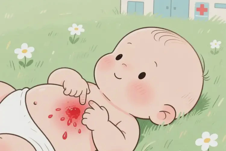 宝宝肚子出湿疹能靠自己自愈吗(图2)