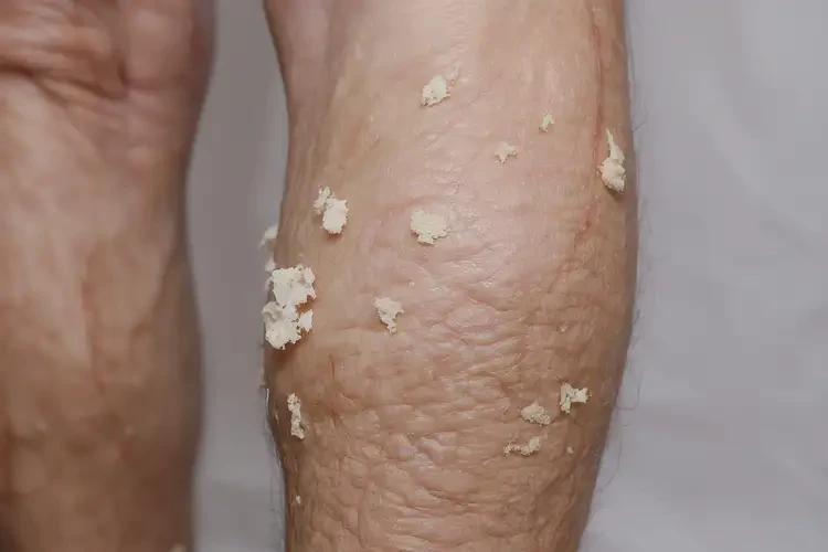 高龄老人小腿上经常起湿疹不管它会自己好吗(图4)