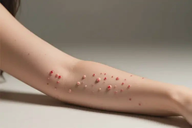 女性手臂容易長(zhǎng)濕疹能靠自己自愈嗎(圖2)