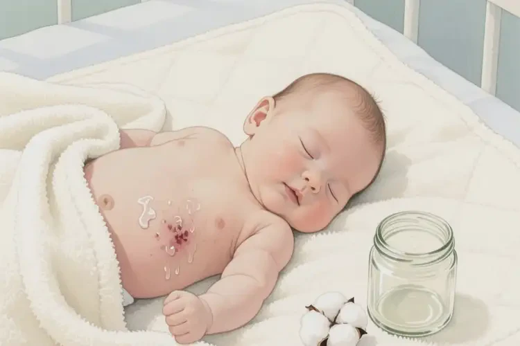 幼兒肚子長濕疹不管它會自己好嗎(圖2)