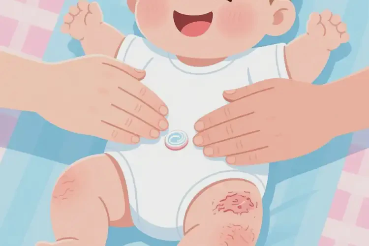 嬰幼兒肛周有濕疹可以徹底自愈嗎(圖4)