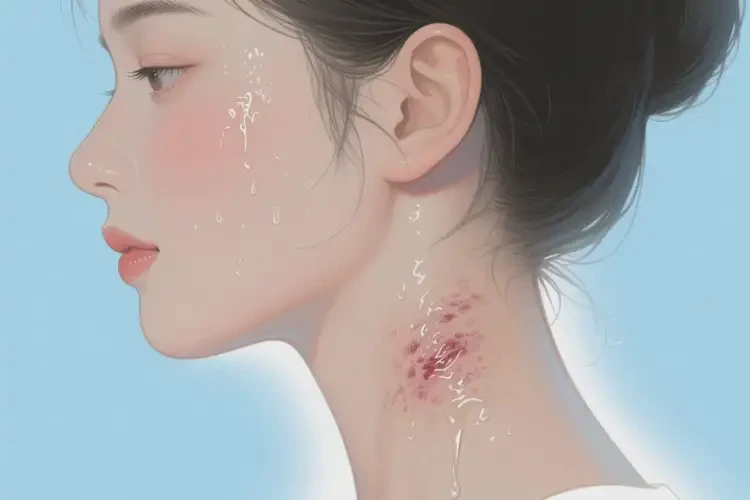 青年人脖子經(jīng)常長(zhǎng)濕疹不管它會(huì)自己痊愈嗎(圖3)