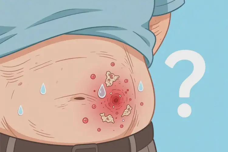 老人肚子上有濕疹可不可以徹底自愈(圖3)