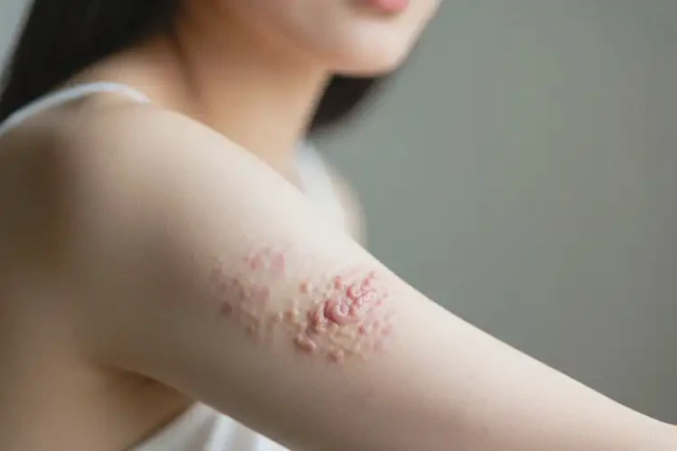 女人手臂經(jīng)常起濕疹可不可以徹底自愈(圖4)