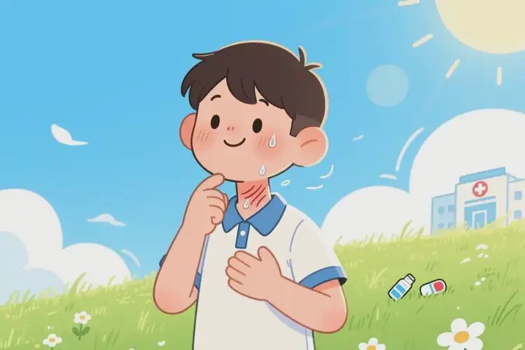 大學(xué)生脖子出現(xiàn)濕疹不管它會(huì)自己自愈嗎(圖2)