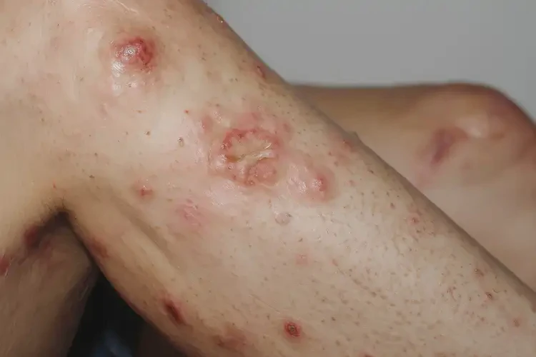 女人小腿上偶爾起濕疹能徹底自愈嗎(圖4)