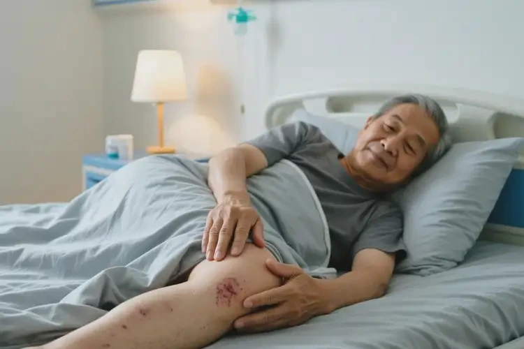 老年人大腿容易起濕疹能徹底自愈嗎(圖3)