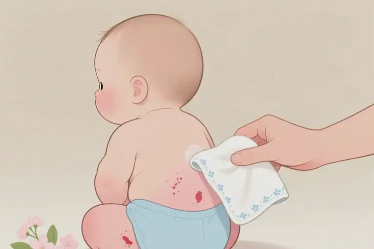 嬰幼兒屁股長濕疹不管它會自己好嗎(圖4)