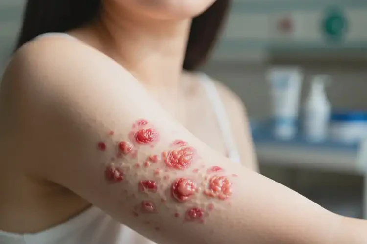 女性手臂有濕疹可以徹底自愈嗎(圖4)