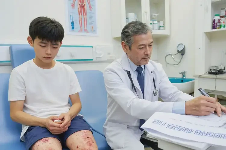 青少年大腿容易長濕疹可以徹底自愈嗎(圖2)