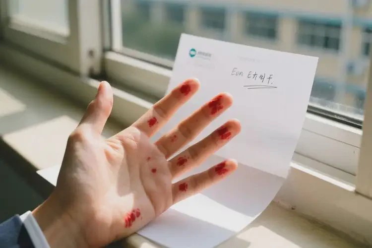 大學(xué)生手上偶爾長(zhǎng)濕疹不管它會(huì)自己好嗎(圖1)