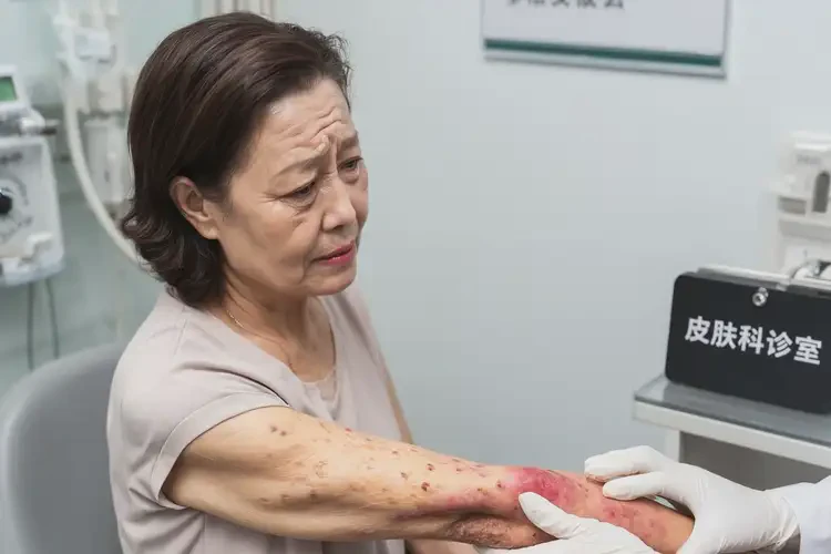 男生腳上有濕疹能夠徹底治愈嗎(圖4)