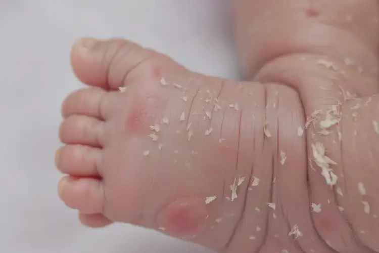 新生兒小腿上起濕疹可不可以徹底自愈(圖4)