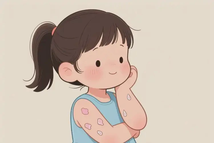 小學生手臂偶爾起濕疹不管它會自己痊愈嗎(圖2)
