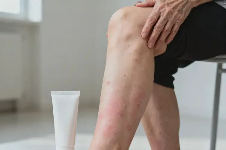 老年人小腿出濕疹不管它會(huì)自己痊愈嗎(圖4)