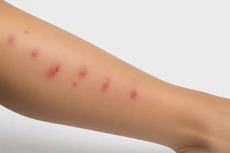 女人小腿上容易起濕疹不管它會(huì)自己自愈嗎(圖4)