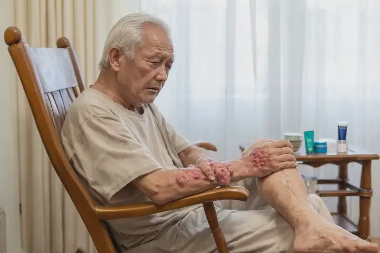 高齡老人全身容易起濕疹不管它會自己痊愈嗎(圖4)