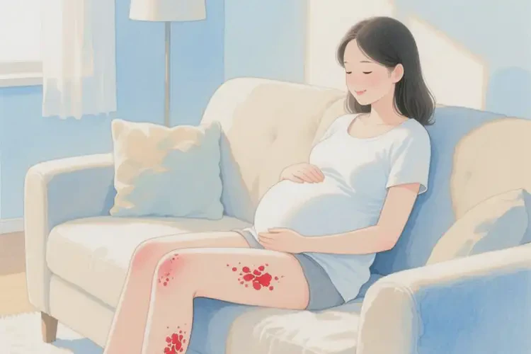孕妇大腿经常起湿疹能彻底自愈吗(图4)