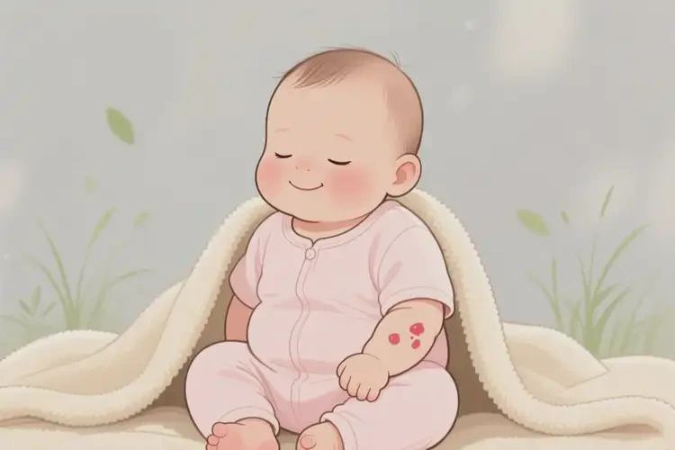 幼兒身上出濕疹不管它會(huì)自己好嗎(圖4)