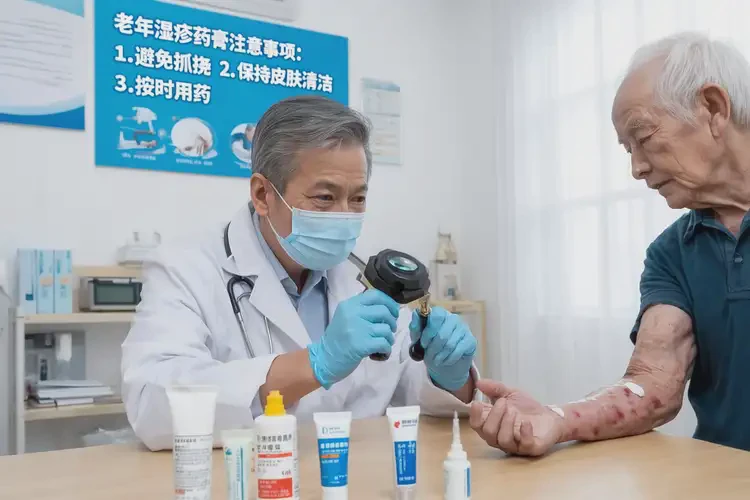 高龄老人手臂经常起湿疹能够彻底治愈吗(图3)