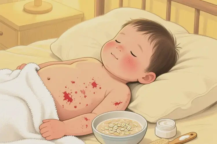 少兒肚子有濕疹能靠自己自愈嗎(圖1)