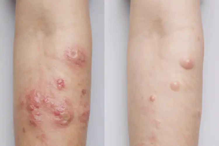 男生屁股上有濕疹能夠徹底治愈嗎(圖2)