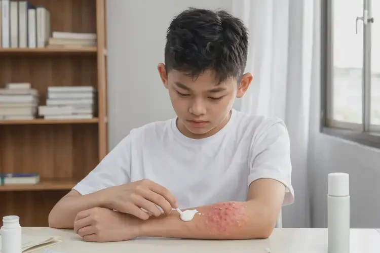 大學(xué)生全身出現(xiàn)濕疹不管它會自己自愈嗎(圖2)