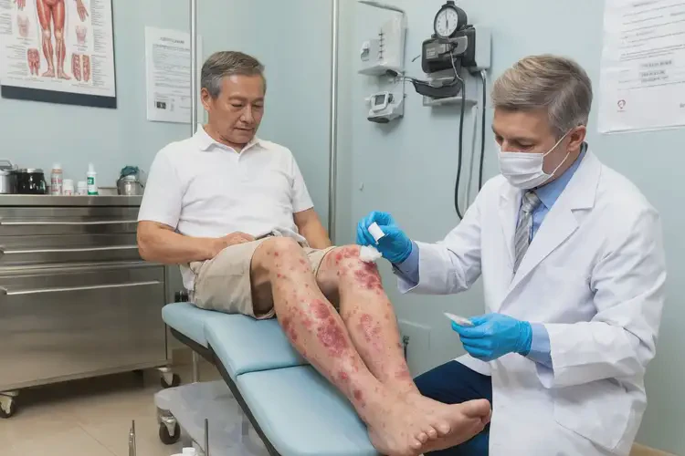 男人大腿偶爾長濕疹能徹底自愈嗎(圖3)