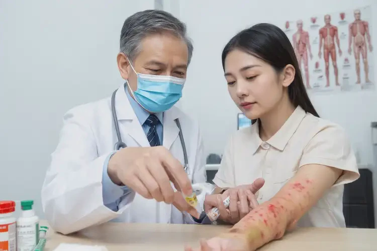 女生手臂起濕疹可以徹底自愈嗎(圖3)