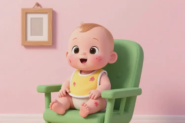 幼兒身上出濕疹不管它會(huì)自己好嗎(圖2)