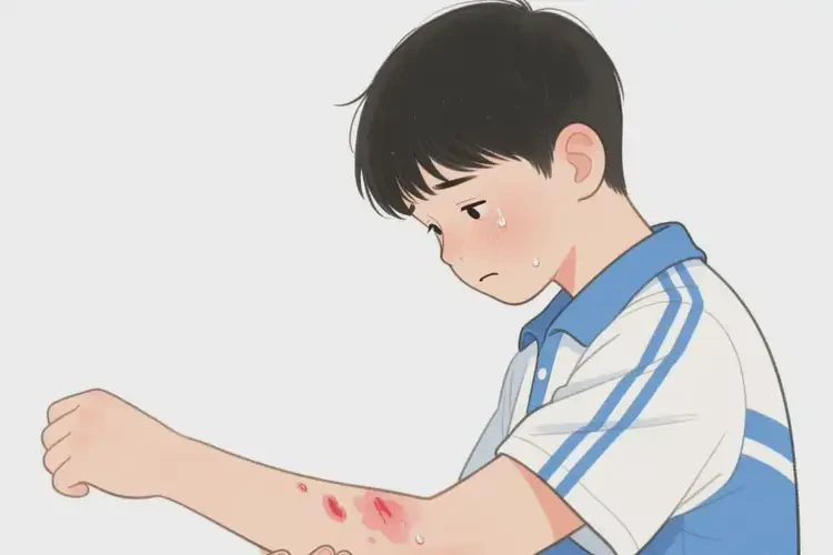 中學(xué)生四肢偶爾長(zhǎng)濕疹不管它會(huì)自己好嗎(圖4)