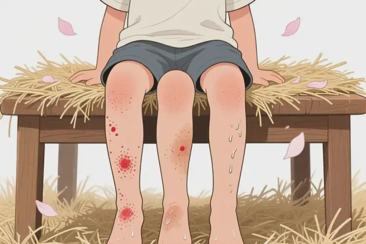 兒童小腿容易長(zhǎng)濕疹可不可以徹底自愈(圖2)