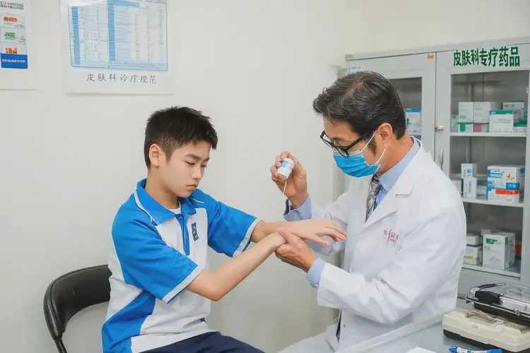 中學(xué)生手上起濕疹不管它會(huì)自己好嗎(圖2)