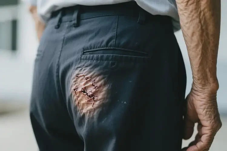 老年人屁股上經(jīng)常起濕疹不管它會自己痊愈嗎(圖1)