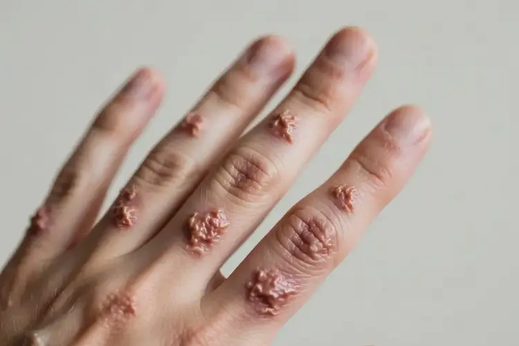 青少年手上容易起濕疹不管它會(huì)自己自愈嗎(圖1)