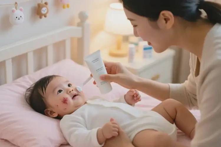 孩子身上長濕疹能徹底自愈嗎(圖2)