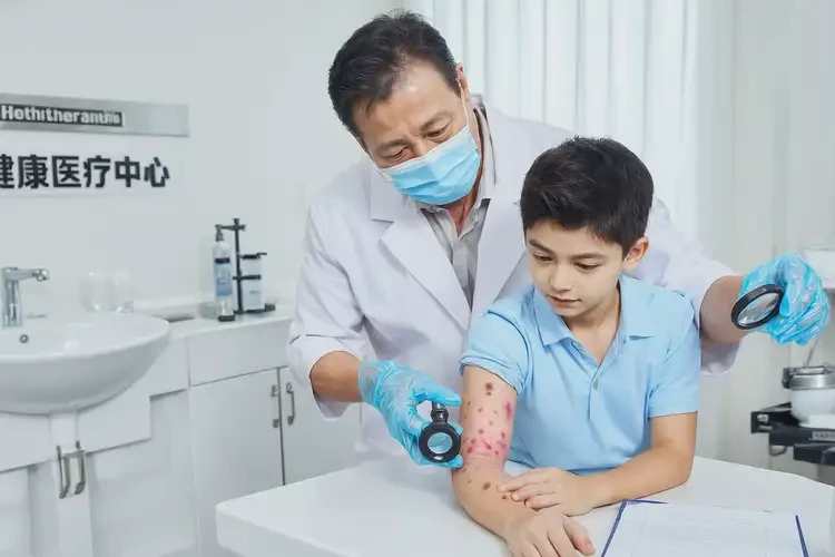 兒童手臂上偶爾長濕疹不管它會自己痊愈嗎(圖2)