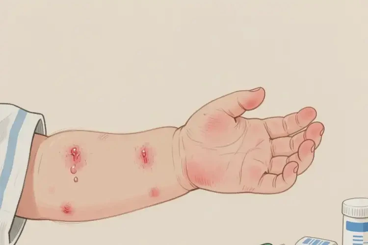 幼儿手臂上容易起湿疹能靠自己自愈吗(图3)